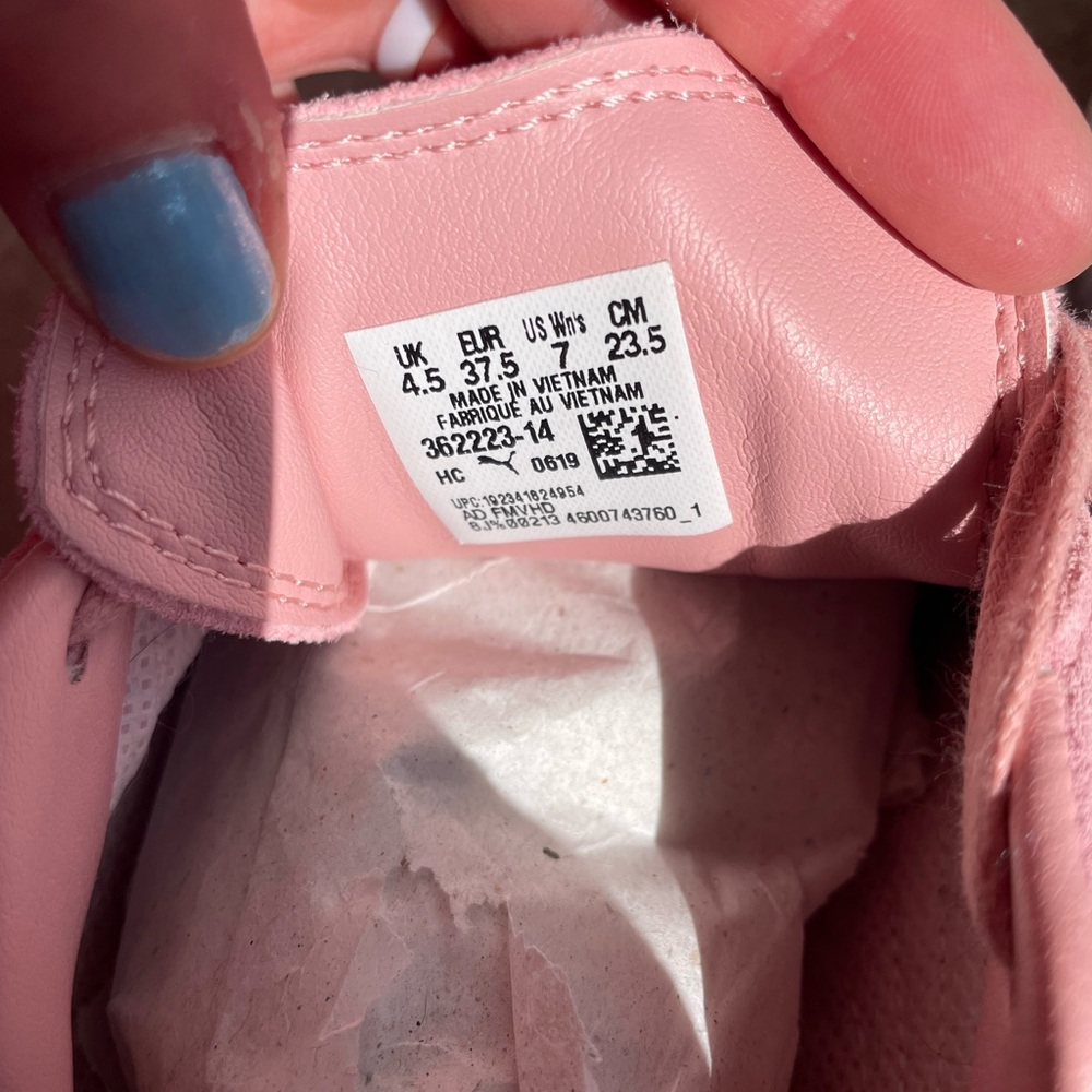 Women's Pink Sneakers - Picture 6 of 6